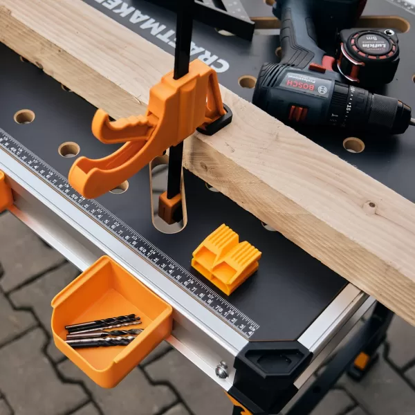 CRAFTMAKER Bench Dog - zarážka pro pracovní stůl - 4 ks