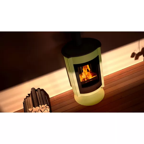 Krbová kamna MASTERFLAMME ® Medie II, šedá