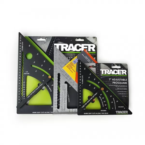 Tesařský úhelník Tracer Pro Square - velký