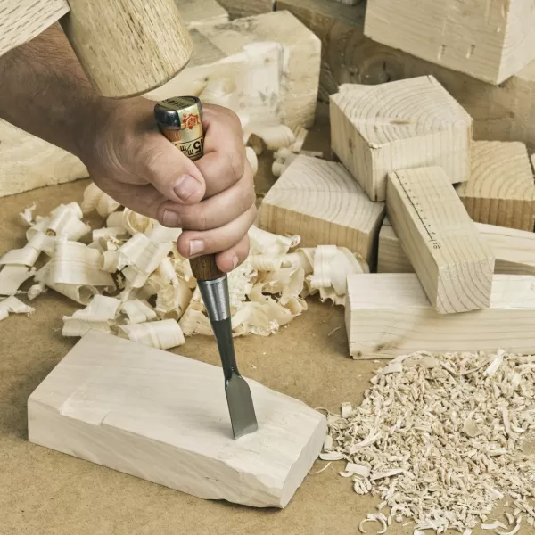 Japonské řezbářské dláto MIKISYO s U čepelí - 15 mm