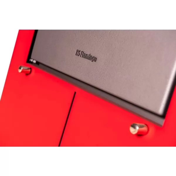 Krbová kamna FLAMINGO ® EVENES červená