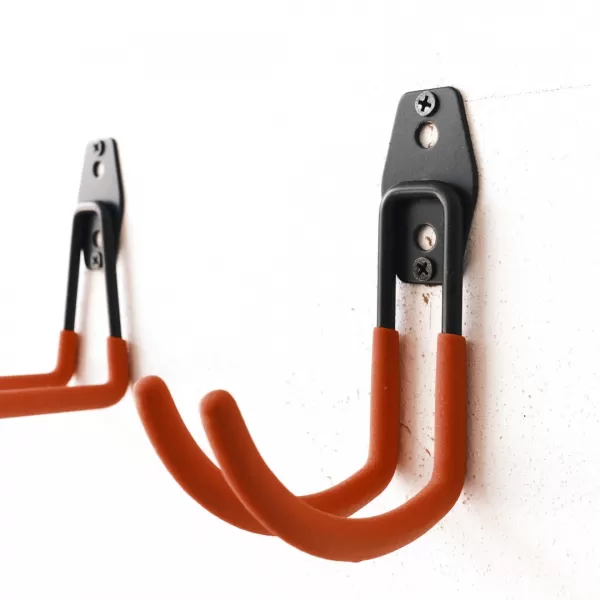 Ocelové háky na zeď CRAFTMAKER s pogumovaným povrchem - sada 12 ks