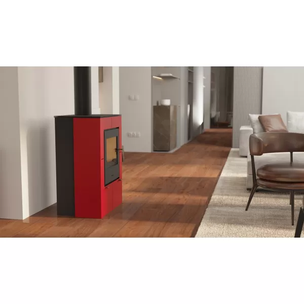 Krbová kamna FLAMINGO ® EVENES hnědá - sametová