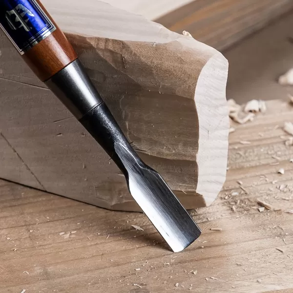 Japonské kulaté řezbářské dláto YOSHIHIRO Uchimaru Nomi - 15 mm