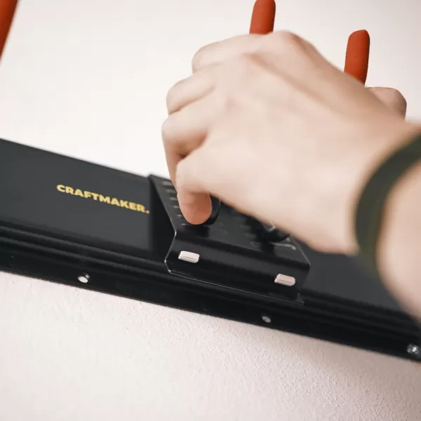 Ocelové háky na zeď CRAFTMAKER s pogumovaným povrchem - sada 6 ks