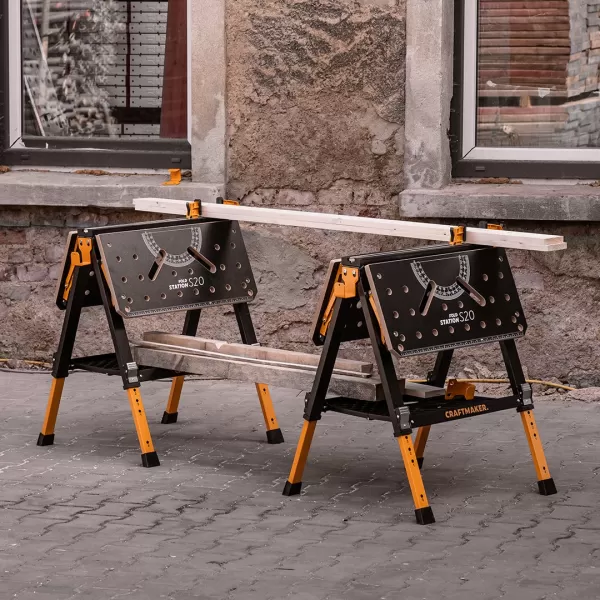 Skládací pracovní stůl a koza CRAFTMAKER FoldStation S20