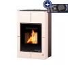 Krbová kamna AQUAFLAM VARIO ® SAPORO 11/7kW krémová, elektronická regulace