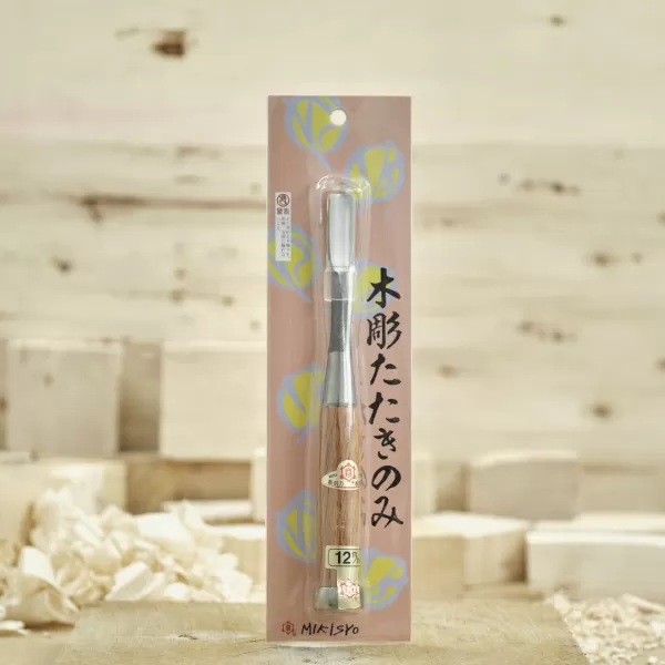 Japonské řezbářské dláto MIKISYO s U čepelí - 12 mm