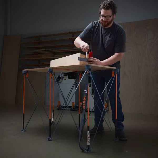 Pracovní stonožka BORA 3x2 - zvýšená