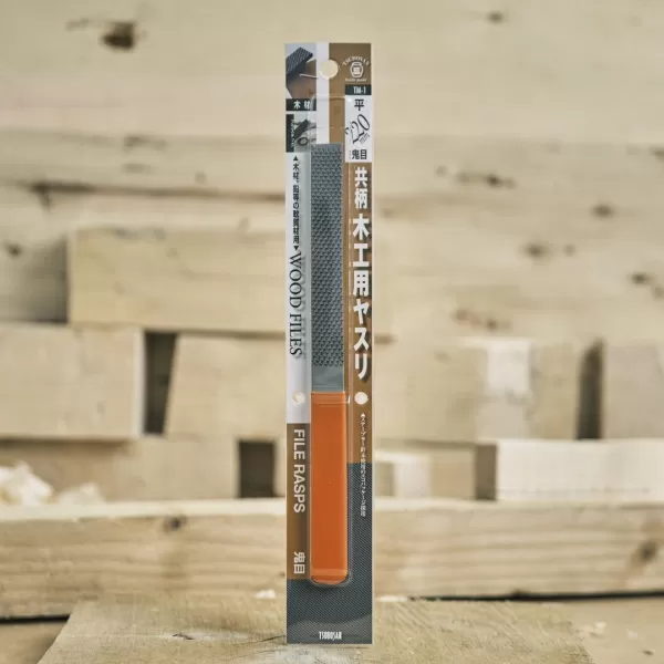 Japonská plochá rašple TSUBOSAN TM-1 s dvojím ozubením