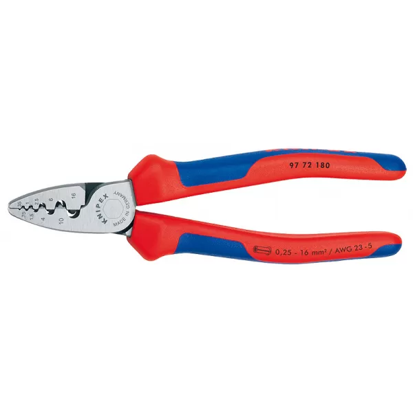Kleště na kabelové koncovky, Knipex