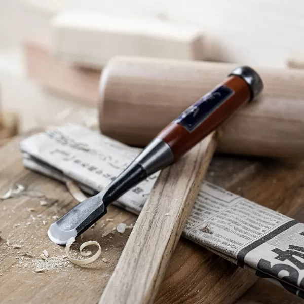 Japonské řezbářské dláto YOSHIHIRO Tataki Sotomaru – 24 mm