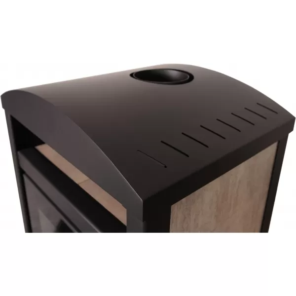 Krbová kamna AQUAFLAM VARIO ® BARMA 11/5kW dlažba Bělený Dub