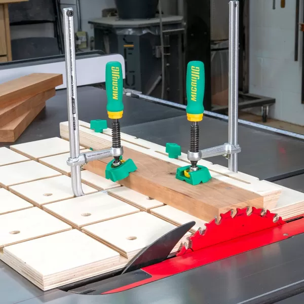 Rybinová svěrka MICROJIG MATCHFIT AP se stabilizátorem