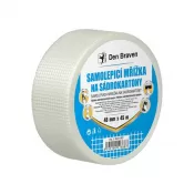 Samolepicí mřížka na sádrokartony 48 mm, délka 90 m 90 m bílá