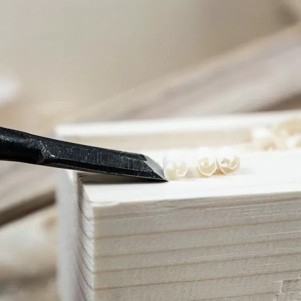 Japonské řezbářské dláto YOSHIHIRO Tataki Sotomaru – 15 mm