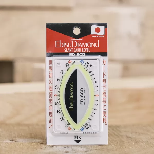 Japonský kompaktní sklonoměr a vodováha EBISU ED-SCD