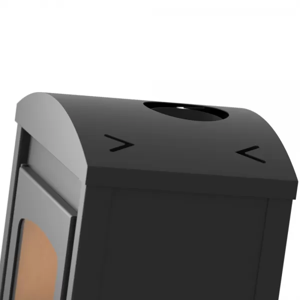 Krbová kamna FLAMINGO ® STAVANGER černá