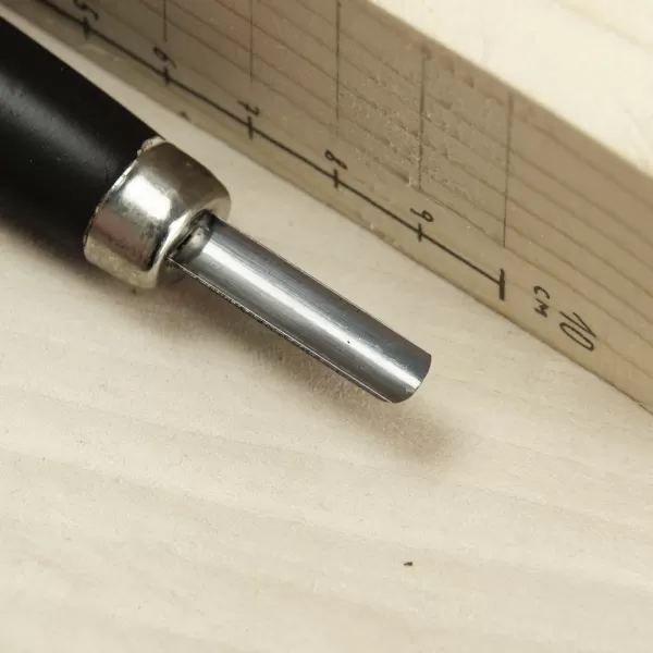 Japonské řezbářské mini-dláto SAKURA Nihon s U čepelí - 6 mm