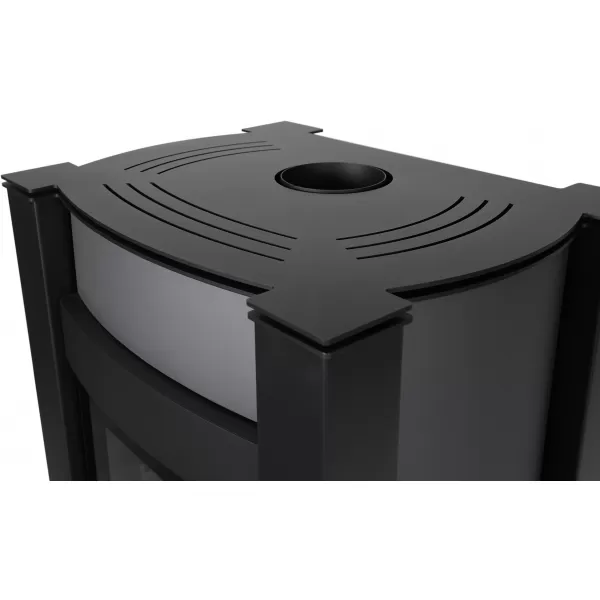 Krbová kamna AQUAFLAM VARIO ® KALMAR 11/7kW šedá, elektronická regulace