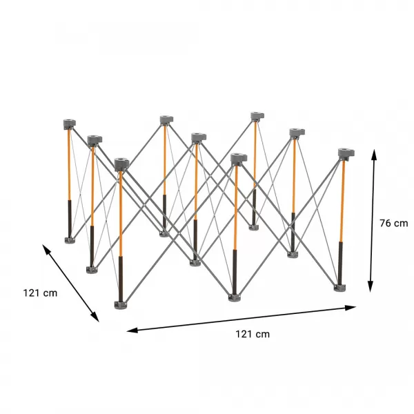Pracovní stonožka BORA 3x3