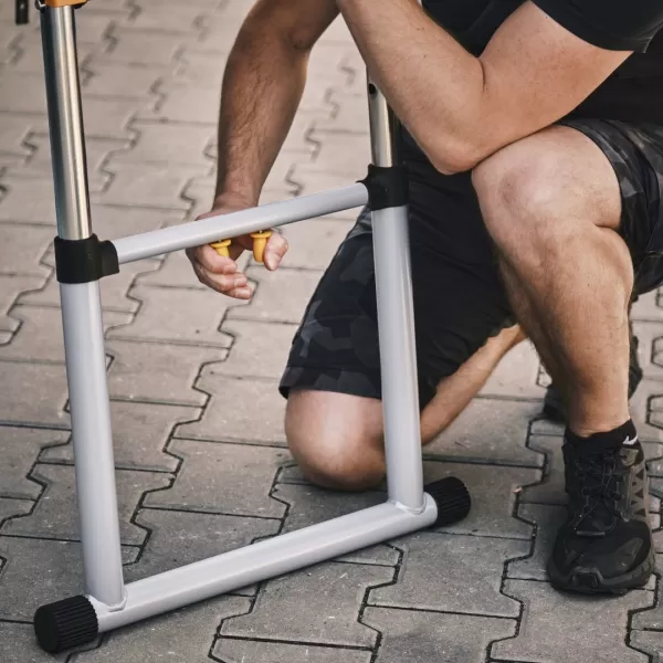 Multifunkční skládací stůl a plošina STRONGBOLD StrongBench B910