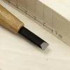 Japonské řezbářské mini-dláto MIKISYO Power Grip s plochou čepelí - 7,5 mm