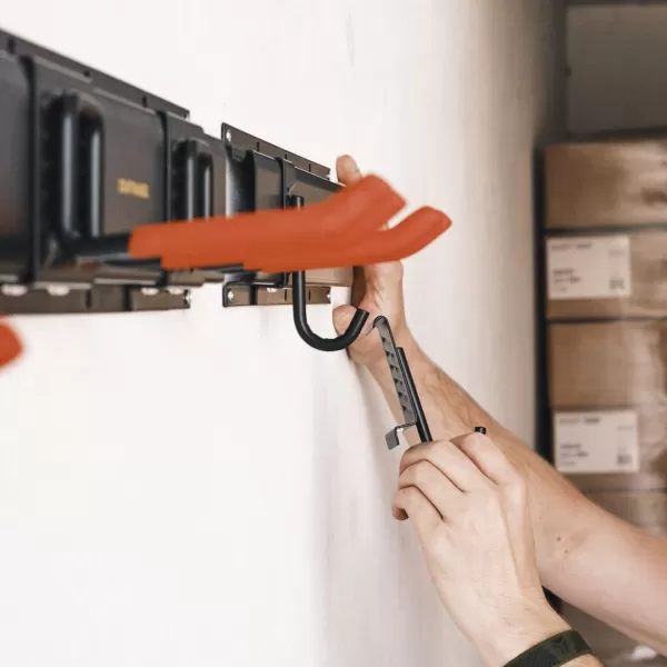 Ocelové háky na zeď CRAFTMAKER s pogumovaným povrchem - sada 6 ks