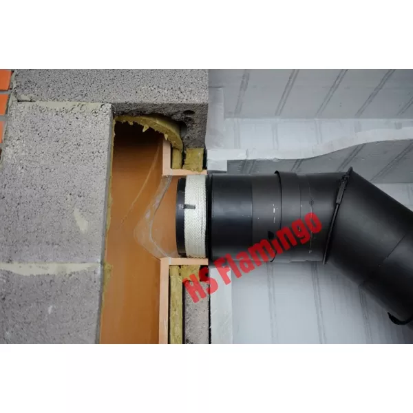 Přechodka do keramického komína 150/160 mm kamna/komín 2 mm