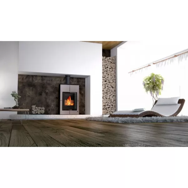 Krbová kamna AQUAFLAM VARIO ® SAPORO 11/7kW olivová