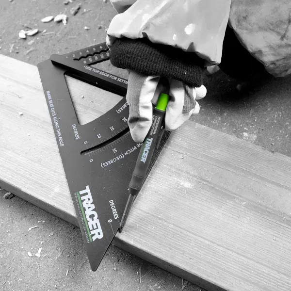 Tesařský úhelník Tracer Pro Square - velký