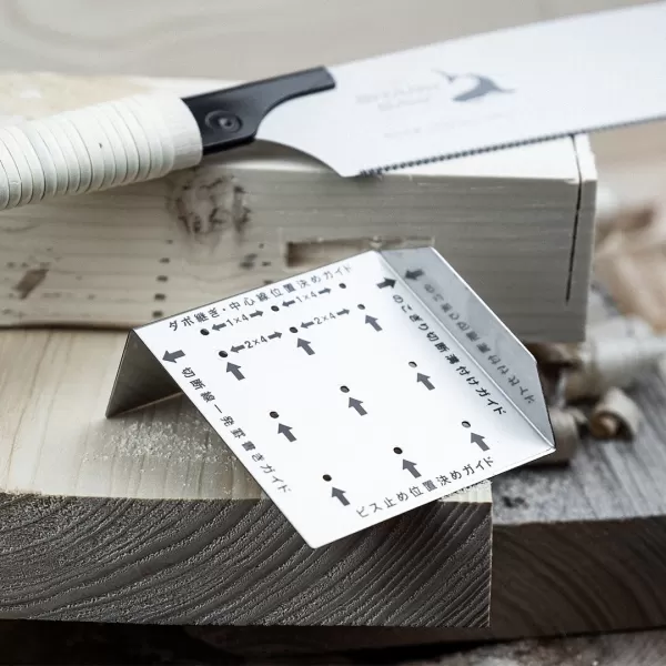 Nerezové vodítko 2x4 Rakuda pro řezání japonskou pilkou