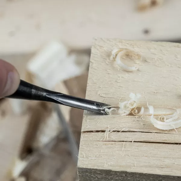 Japonské kulaté řezbářské dláto YOSHIHIRO Uchimaru Nomi – 6 mm