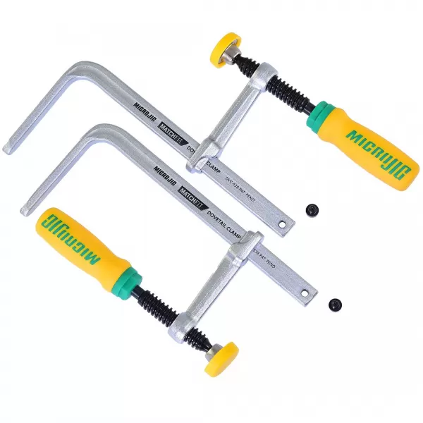 Rybinová svěrka MICROJIG MATCHFIT - sada 2 kusů