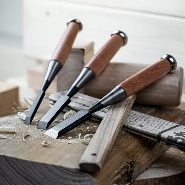 Rovná japonská dláta YOITARIKI – sada