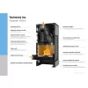 Krbová kamna AQUAFLAM VARIO ® KALMAR 11/7kW olivová
