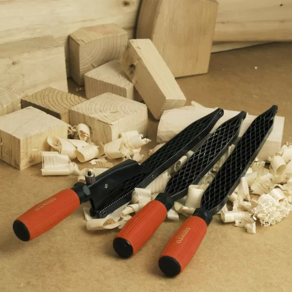 Japonská rovná rašple SHINTO pro obrobení v ploše - 200 mm