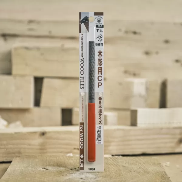 Japonská rašple TSUBOSAN TM-8 s kulatou čepelí