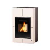 Krbová kamna AQUAFLAM VARIO ® SAPORO 11/5kW krémová