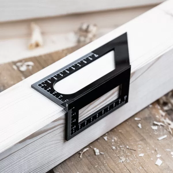 Japonské pokosové pravítko SK11 45 + 90° + 135° z polykarbonátu