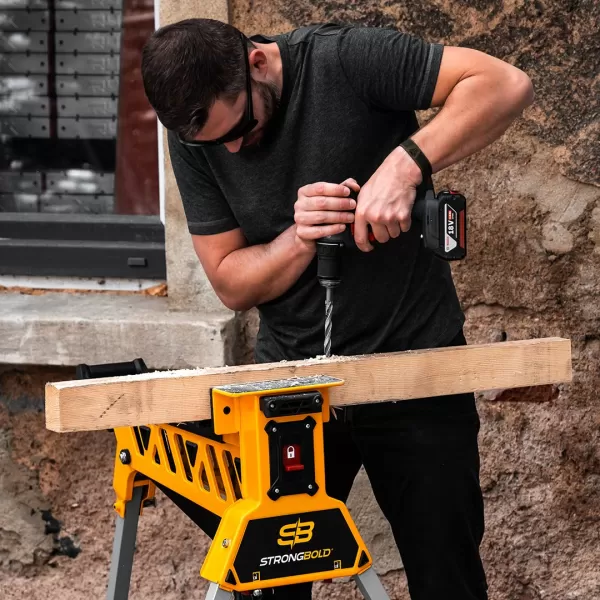 Přenosný stojanový svěrák STRONGBOLD S1