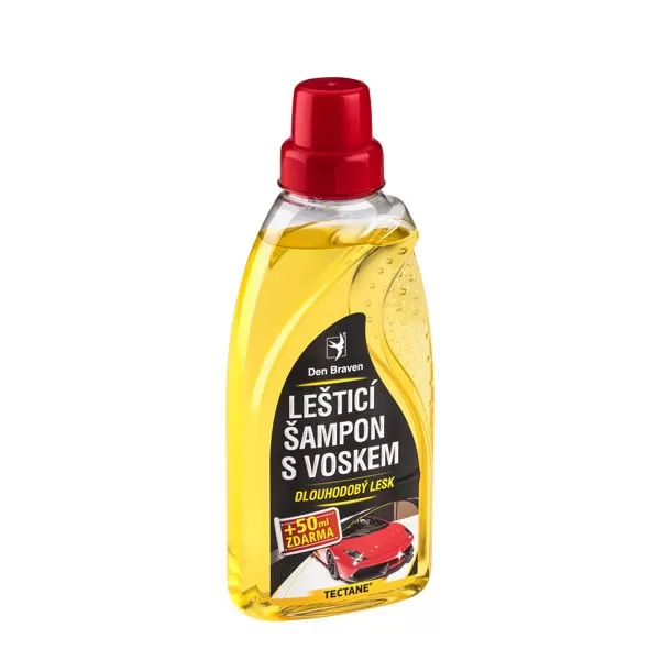 Leštící šampon s voskem 450 + 50 ml láhev žlutá