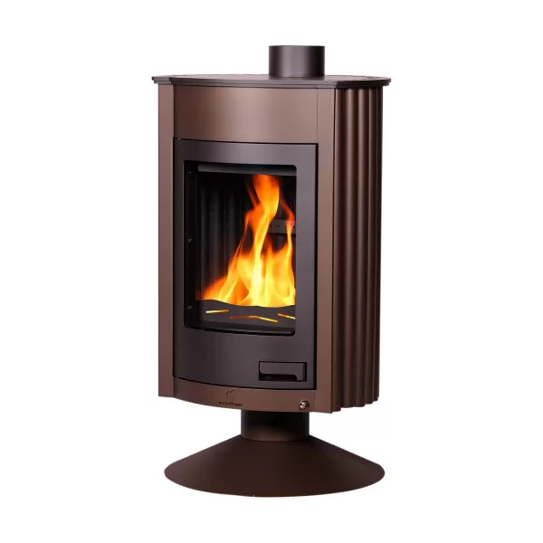 Krbová kamna MASTERFLAMME ® Medie II, hnědá - sametová