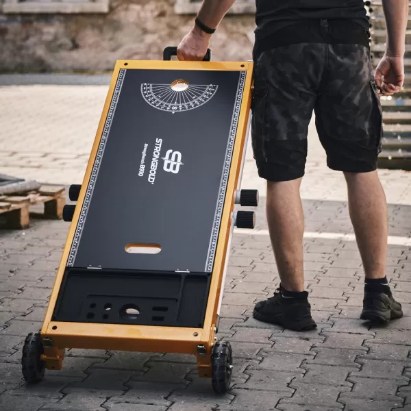 Multifunkční skládací stůl a plošina STRONGBOLD StrongBench B910