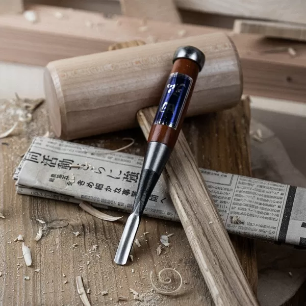 Japonské kulaté řezbářské dláto YOSHIHIRO Uchimaru Nomi - 9 mm