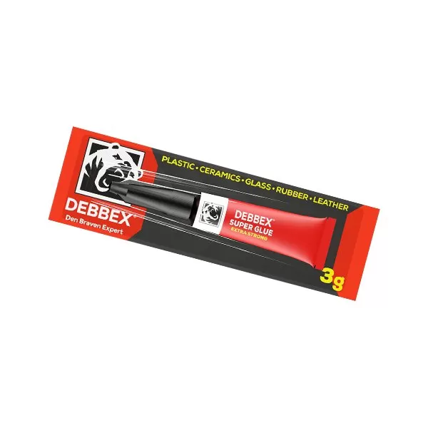 Sekundové lepidlo SUPER GLUE 3 g tubička transparentní