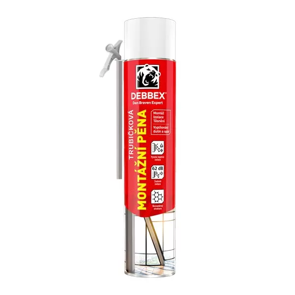 Montážní pěna 750 ml trubičková dóza zelená