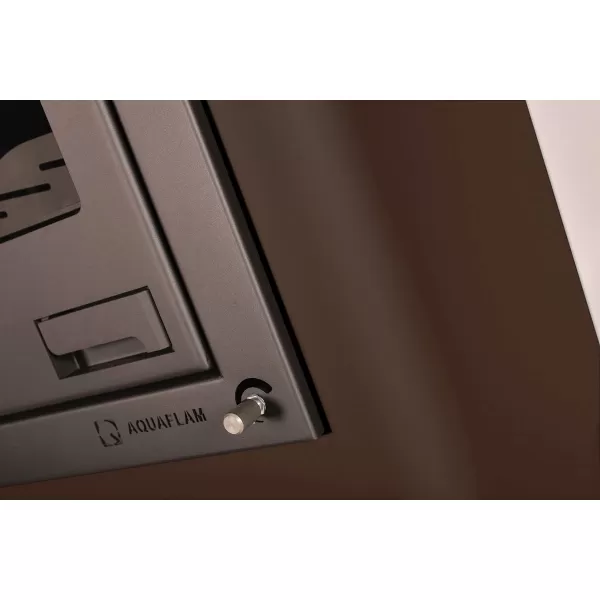 Krbová kamna AQUAFLAM ® 12 s výměníkem - hnědá - sametová, automatická regulace