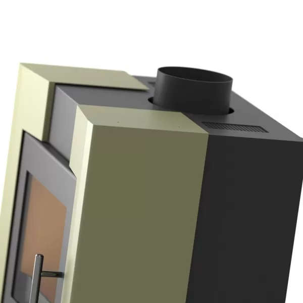 Krbová kamna FLAMINGO ® ESPO II olivová