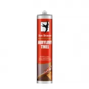 Akrylový tmel 280 ml kartuše černá